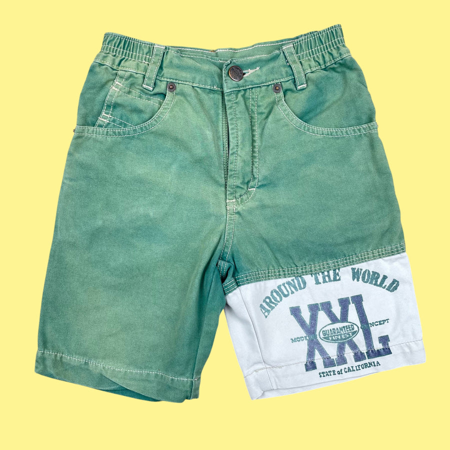 Short bicolore vintage 6 ans