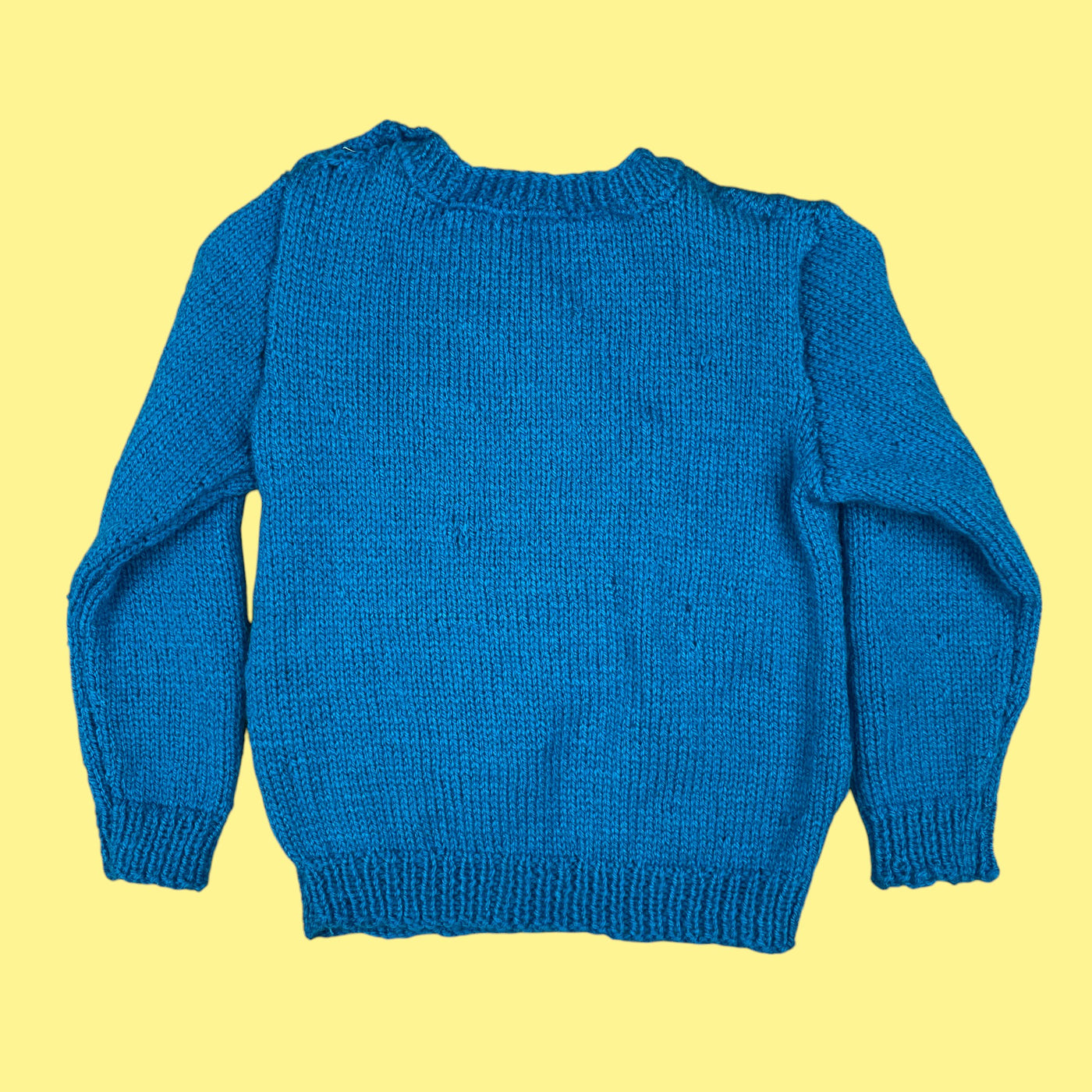 Pull fait main Mario 3 ans