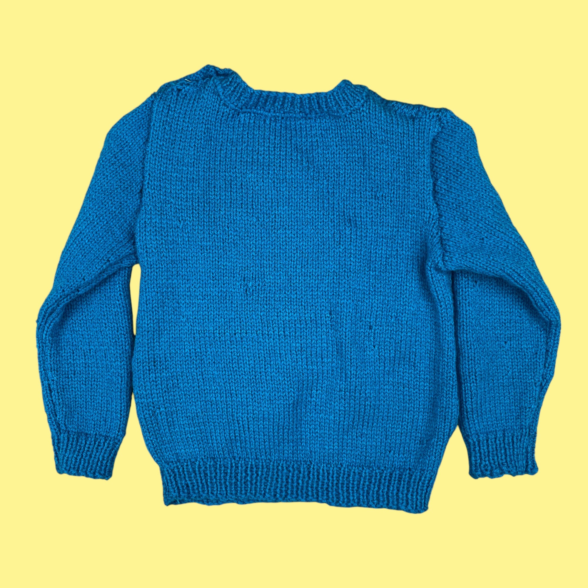 Pull fait main Mario 3 ans
