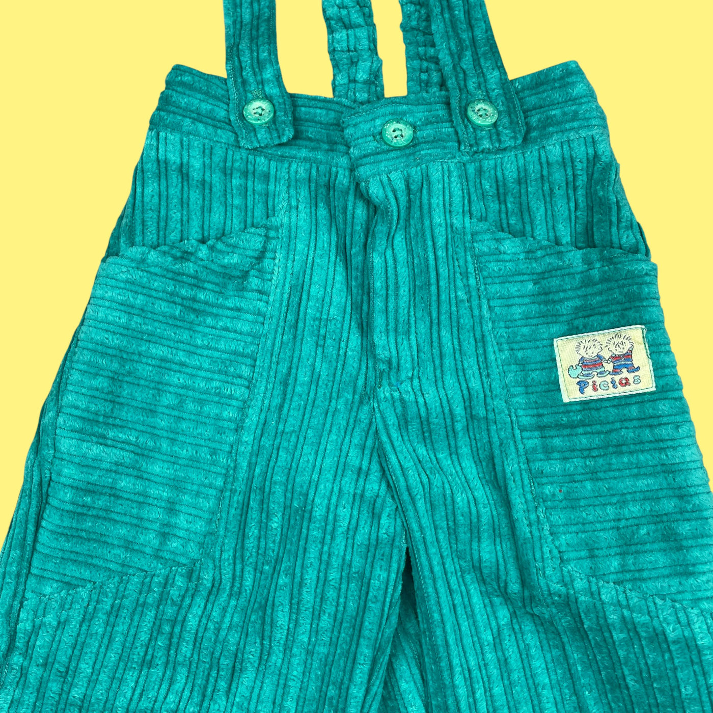 Salopette velours vintage deadstock 6 ans