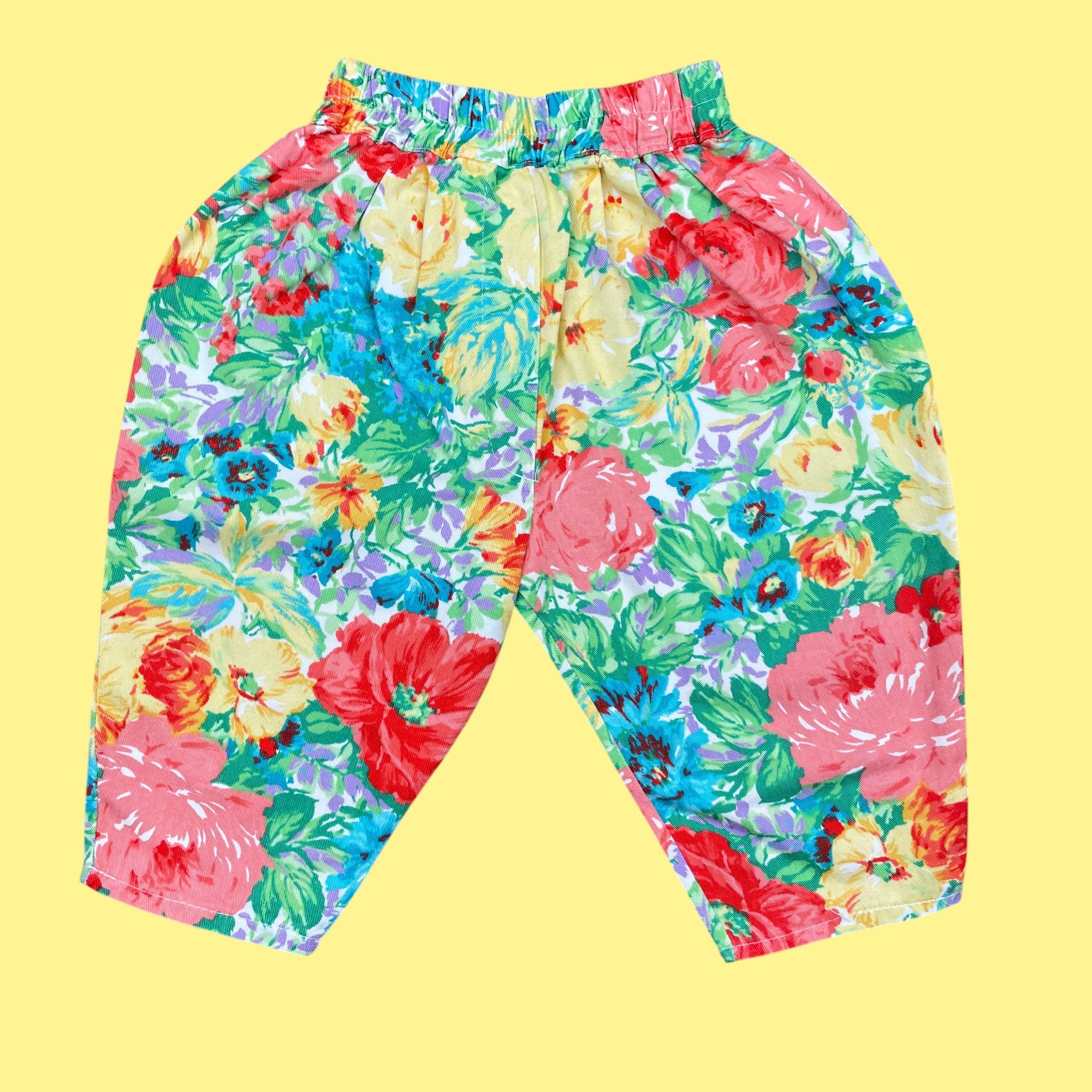 Pantalon fleuri 9-12 mois