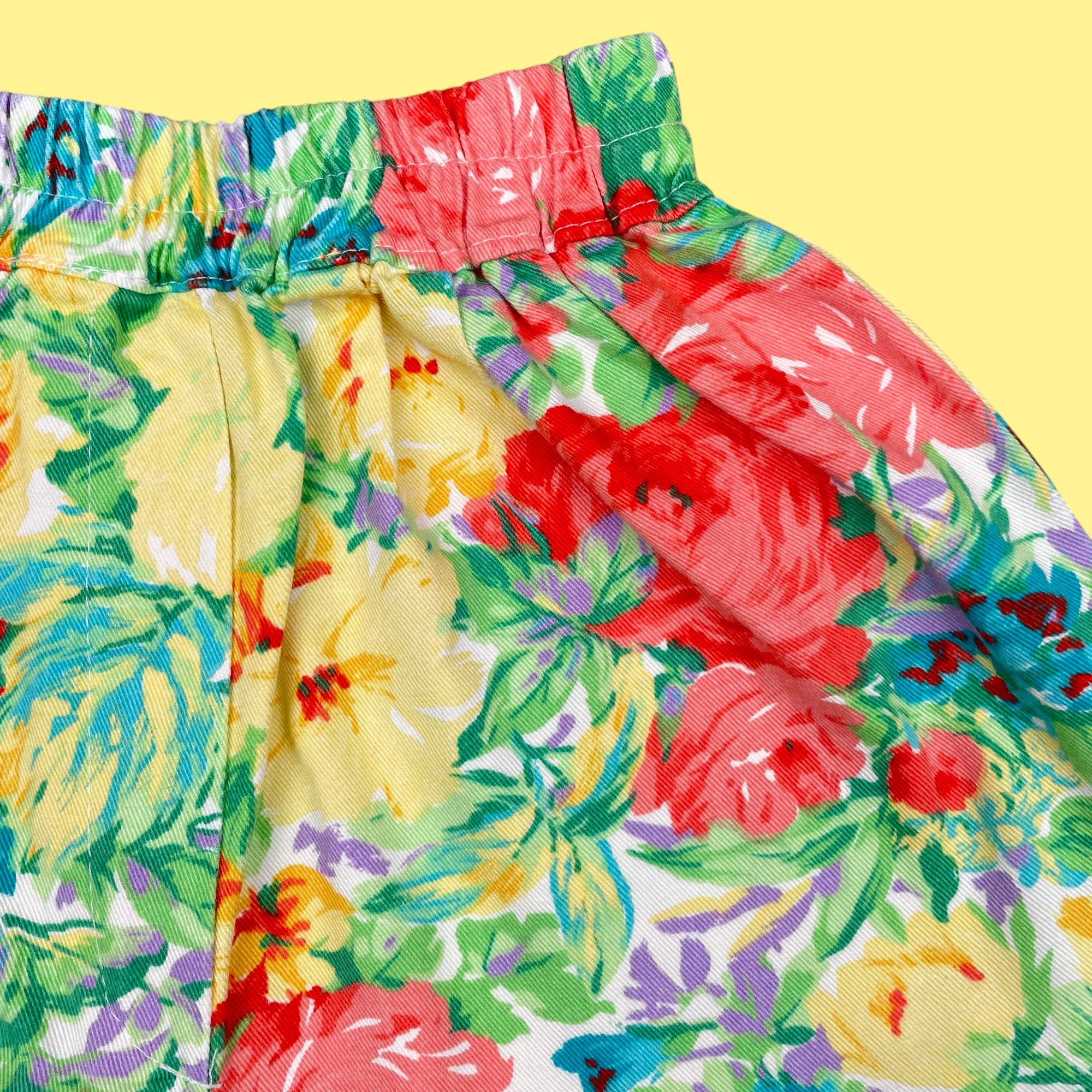 Pantalon fleuri 9-12 mois
