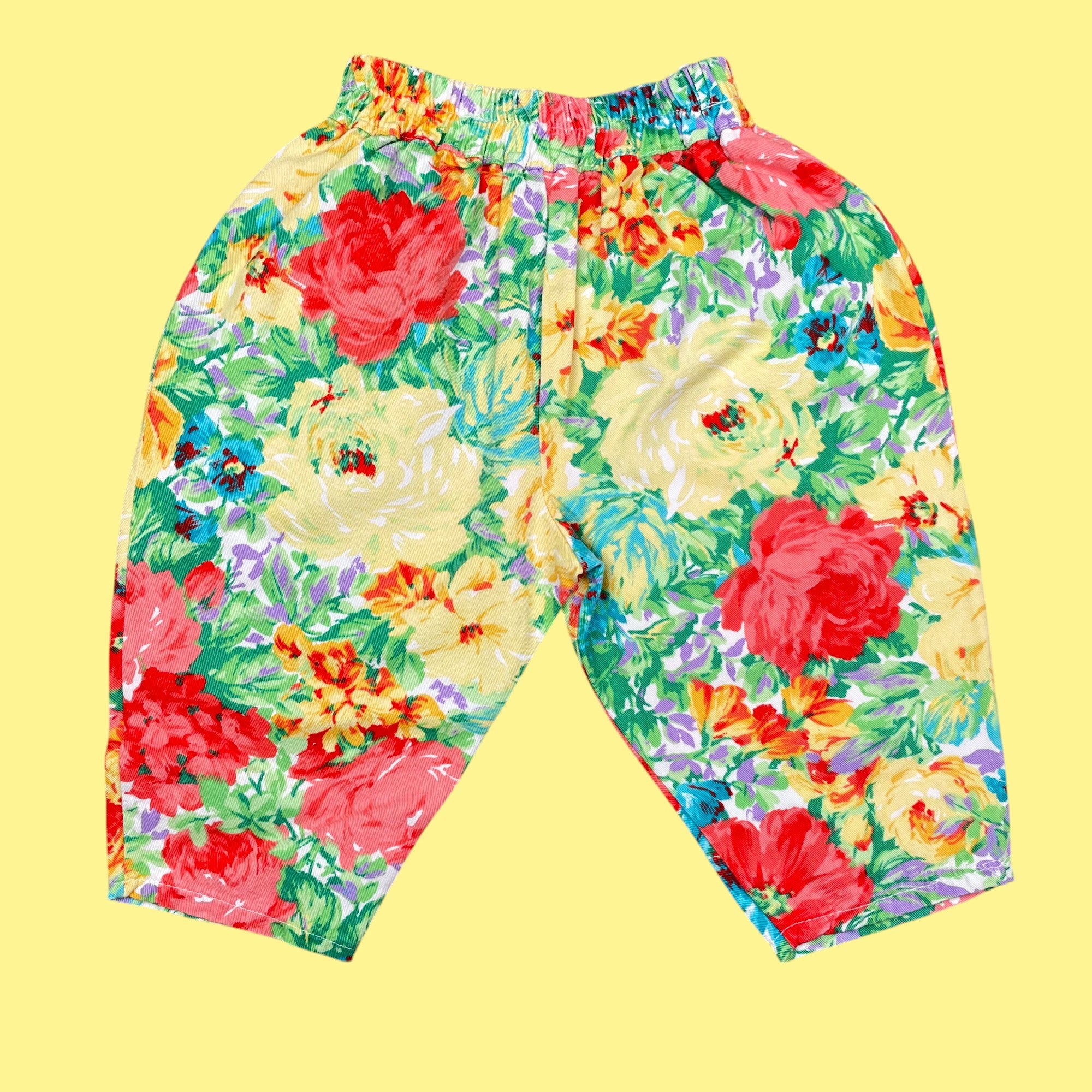 Pantalon fleuri 9-12 mois