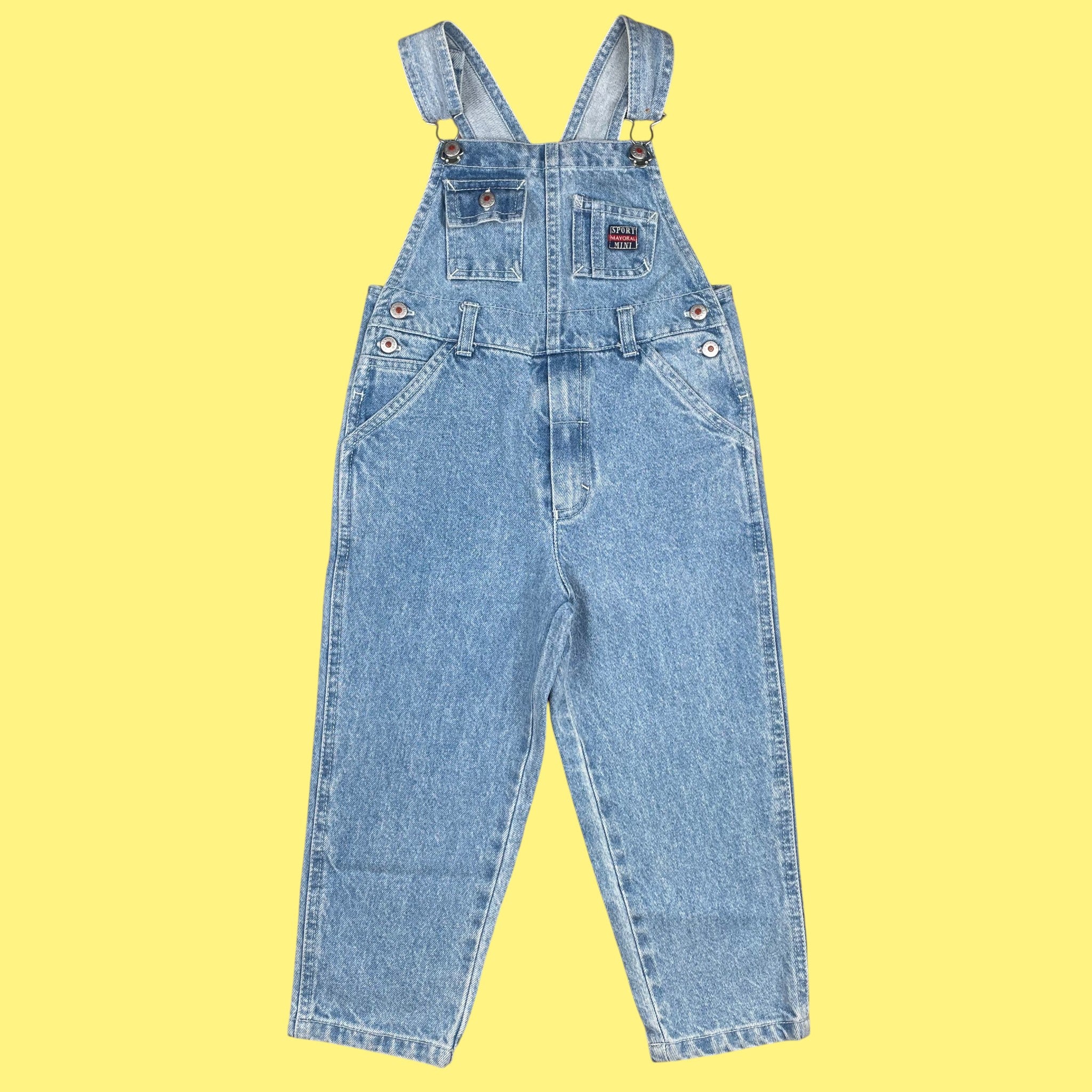 Salopette jean deadstock