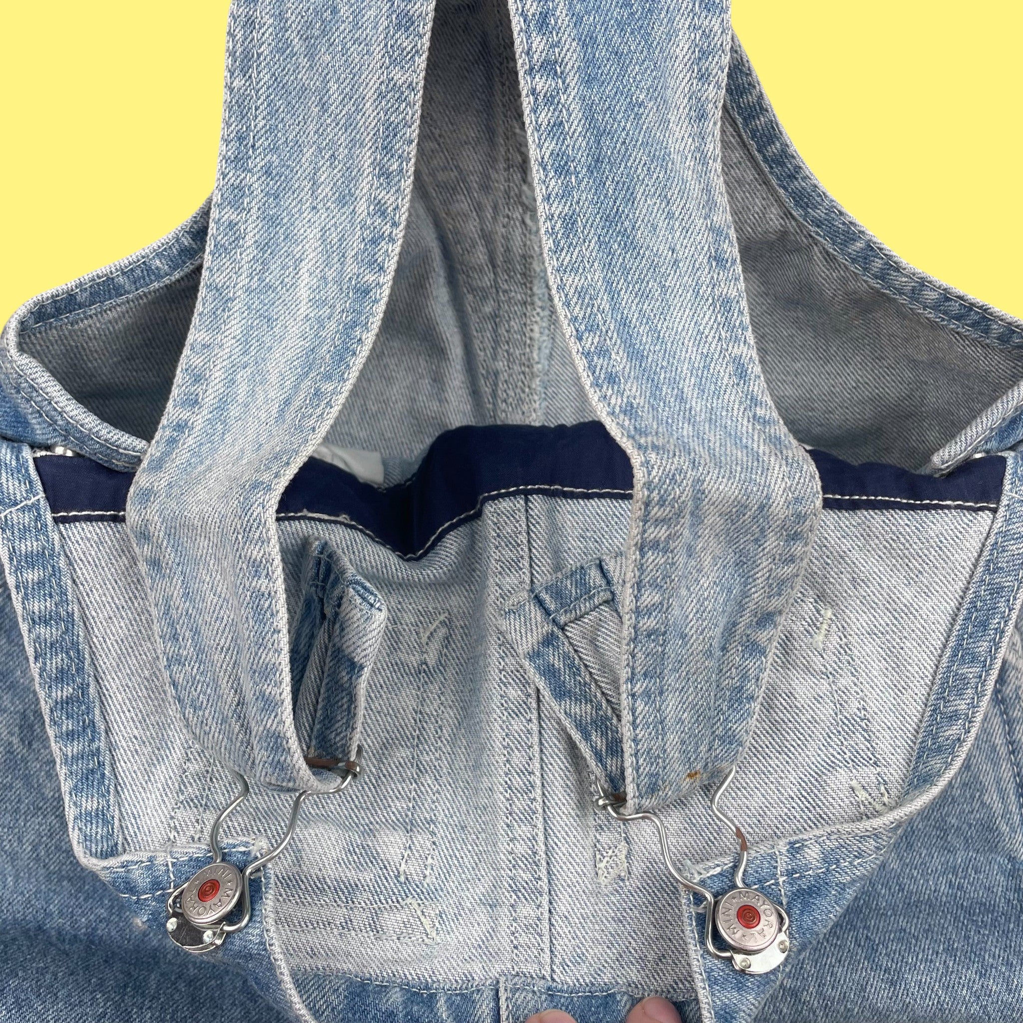 Salopette jean deadstock