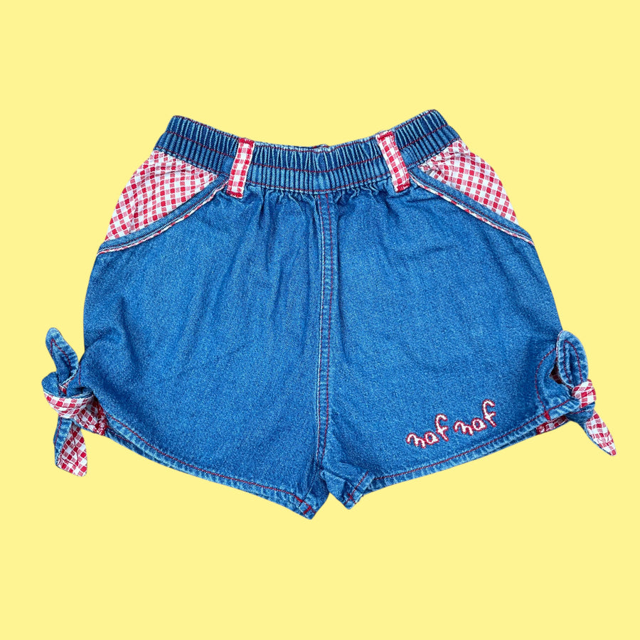 Short vichy Naf Naf 18 mois