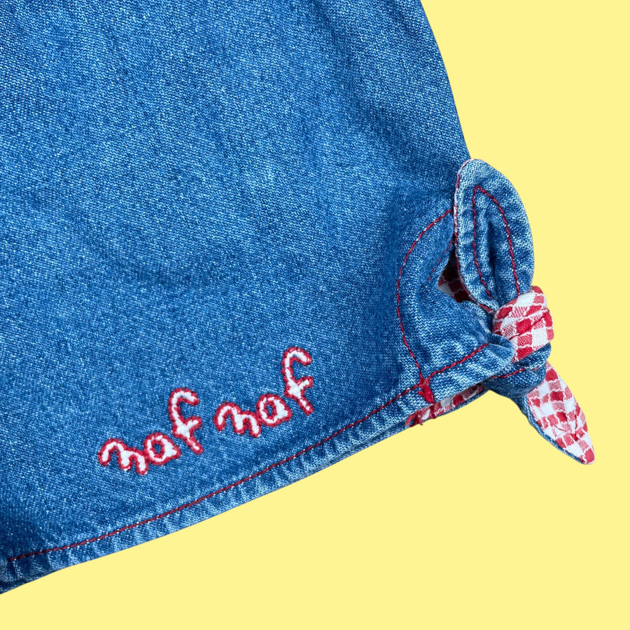 Short vichy Naf Naf 18 mois