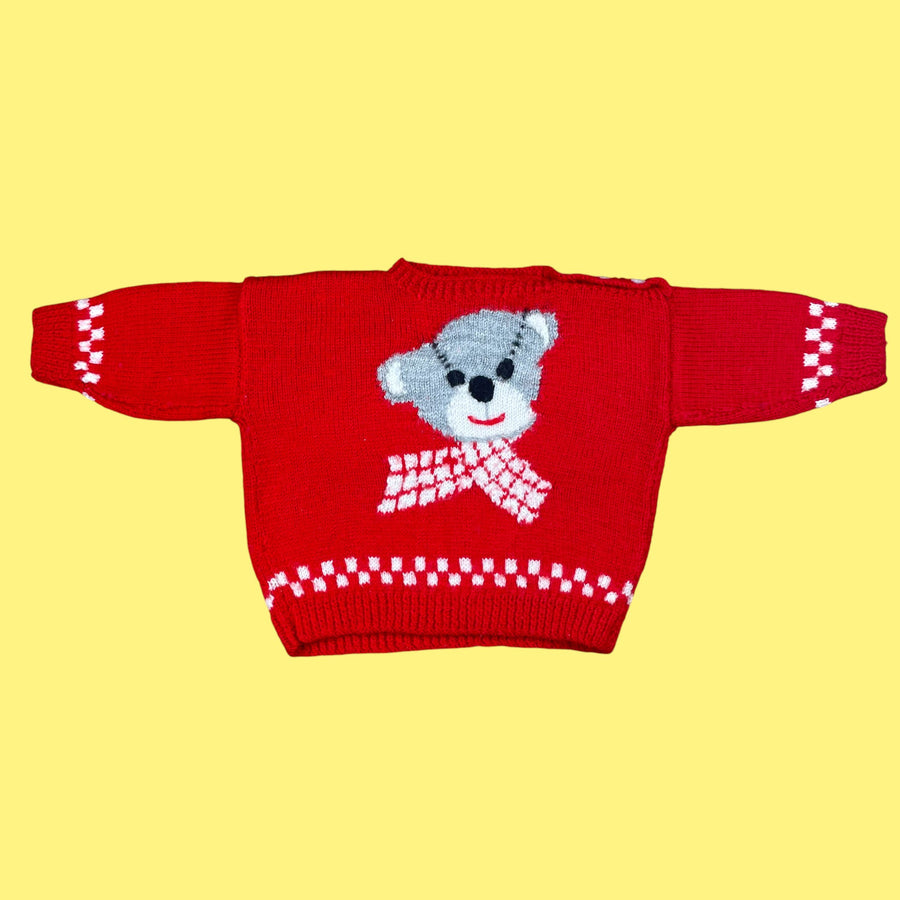 Pull vintage nounours 12 mois