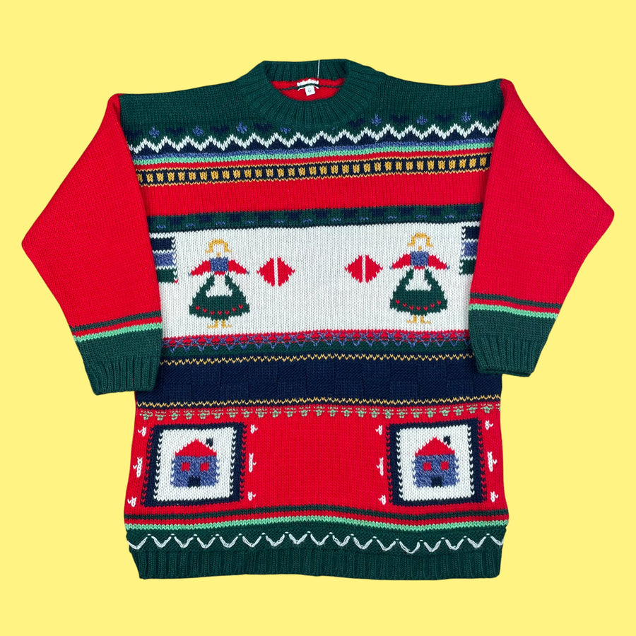 Pull vintage 90's 7 ans