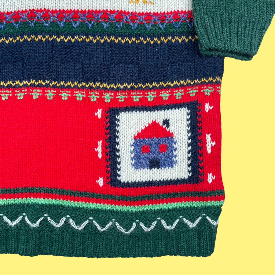 Pull vintage 90's 7 ans