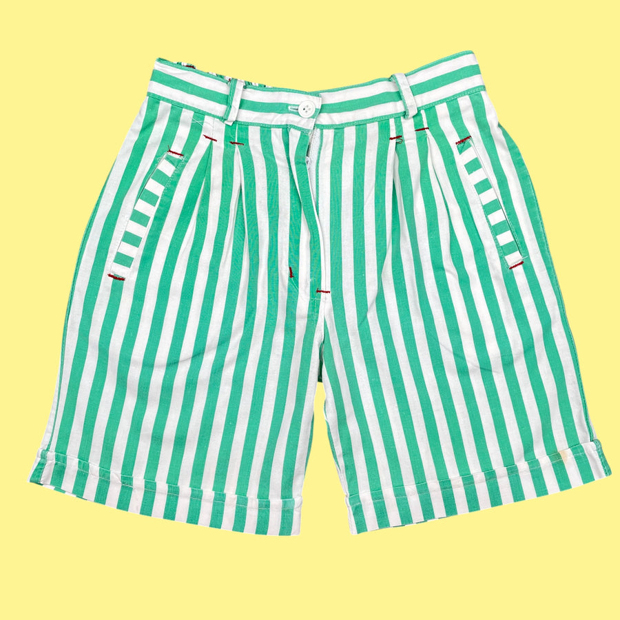 Short rayures 8 ans