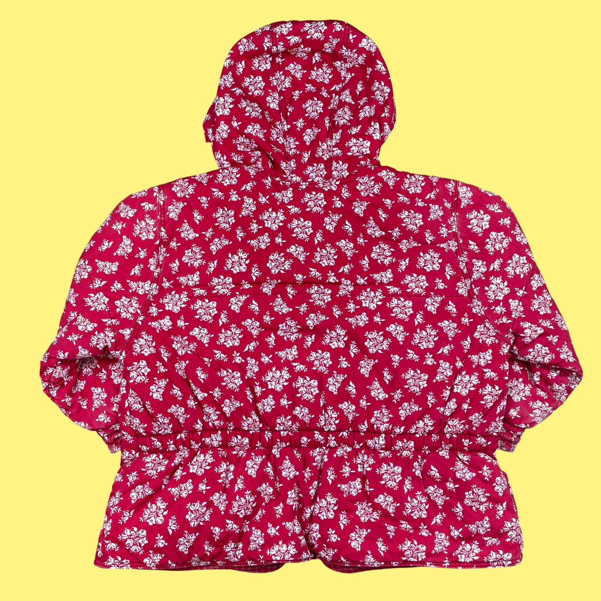 Manteau vintage petites fleurs 5 ans