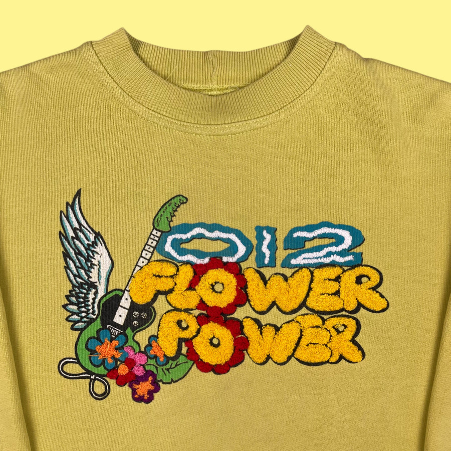 Sweat Benetton Flower power 6 ans