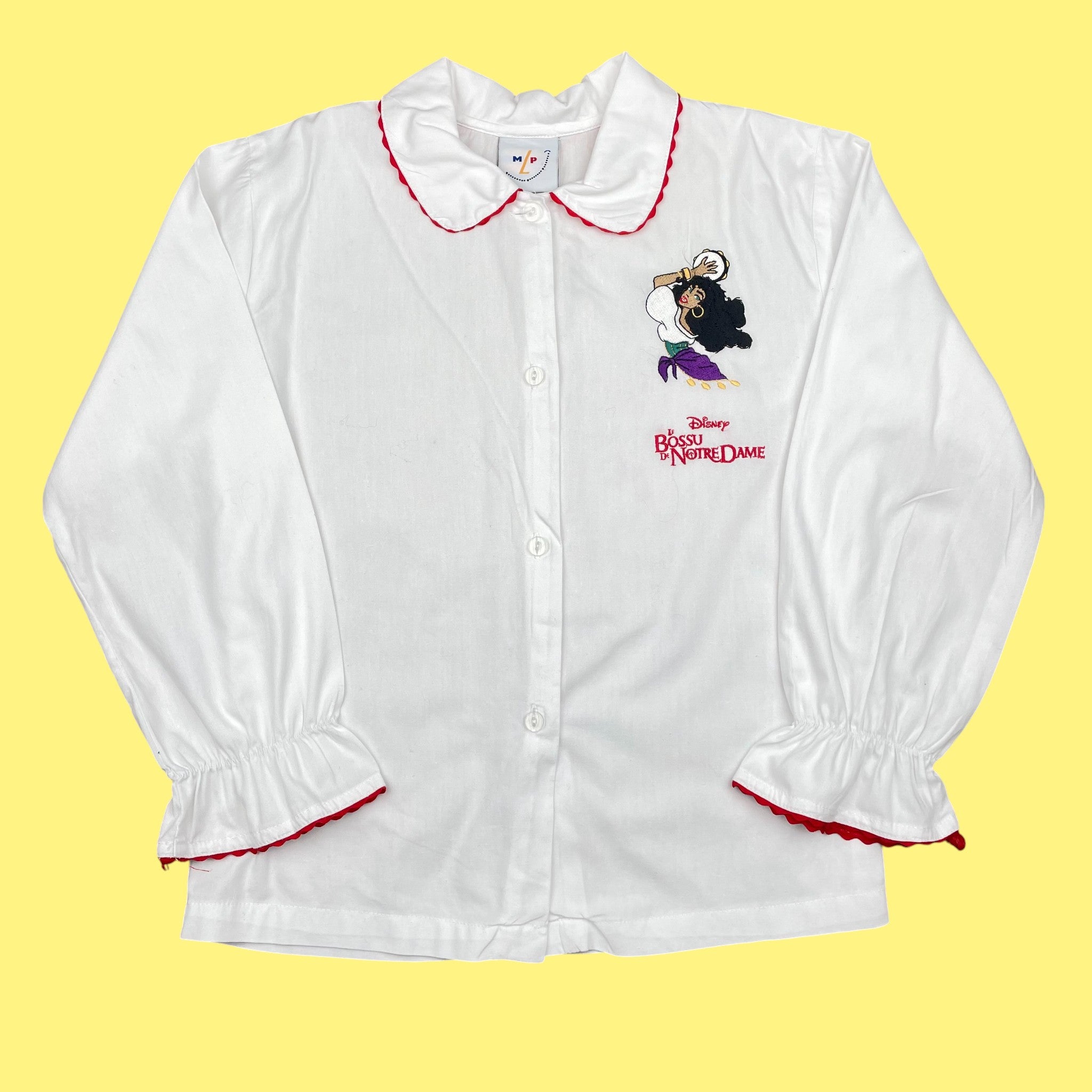 Chemisier vintage Bossu Esmeralda 7-8 ans