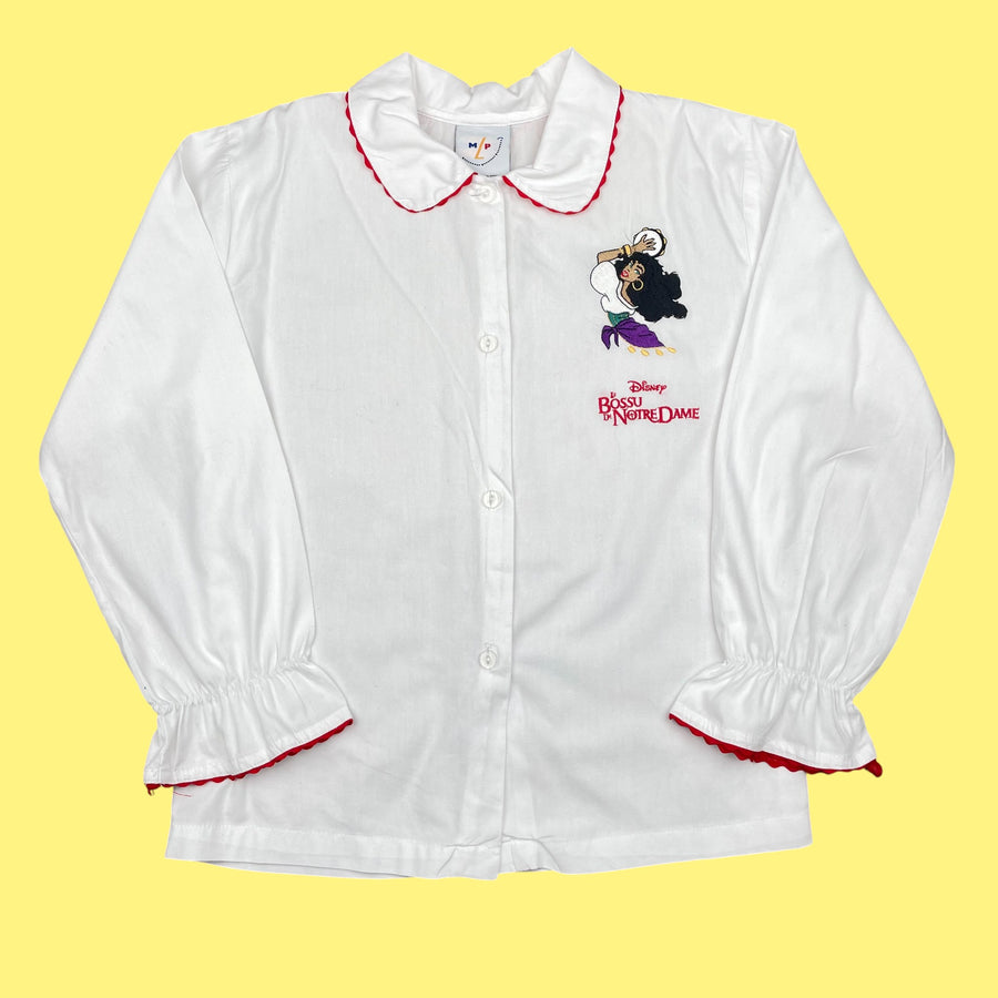 Chemisier vintage Bossu Esmeralda 7-8 ans