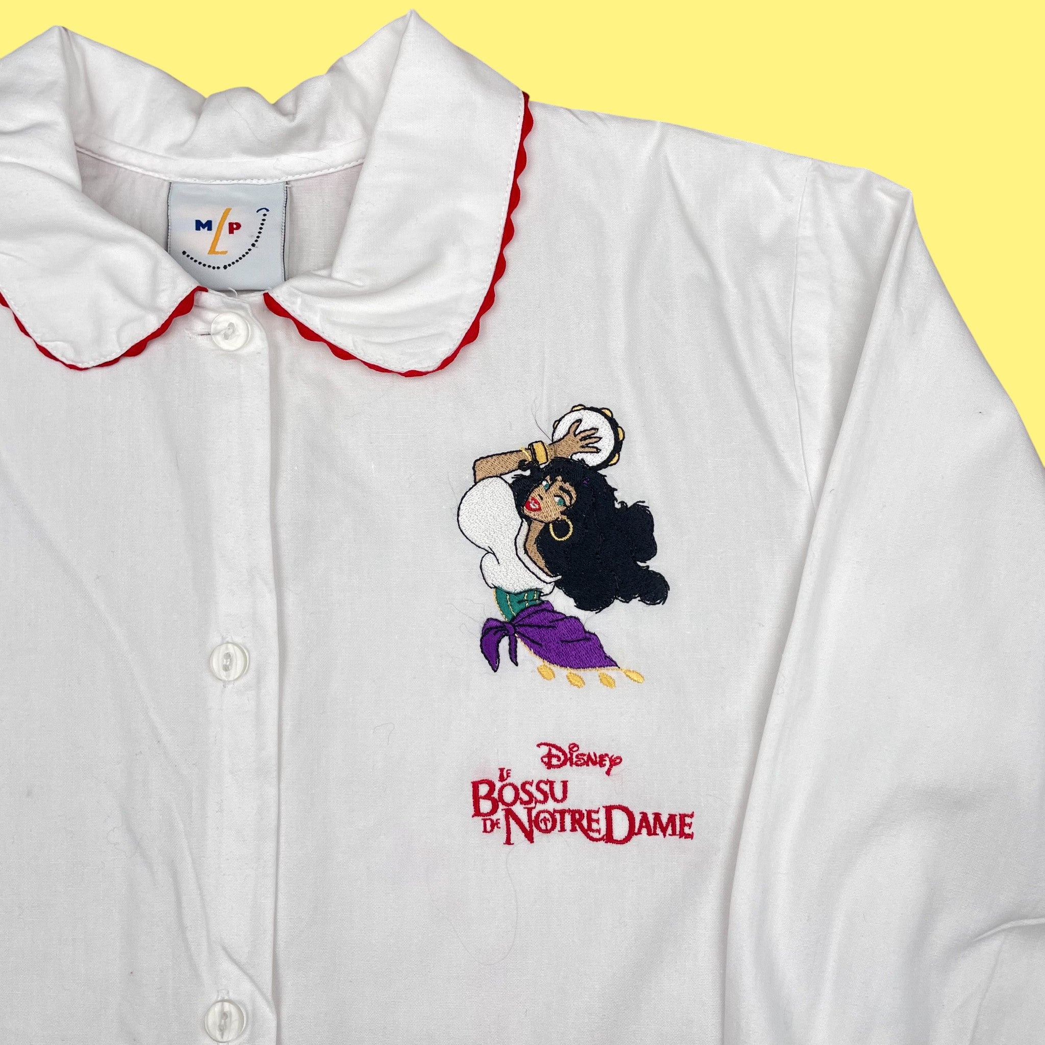 Chemisier vintage Bossu Esmeralda 7-8 ans