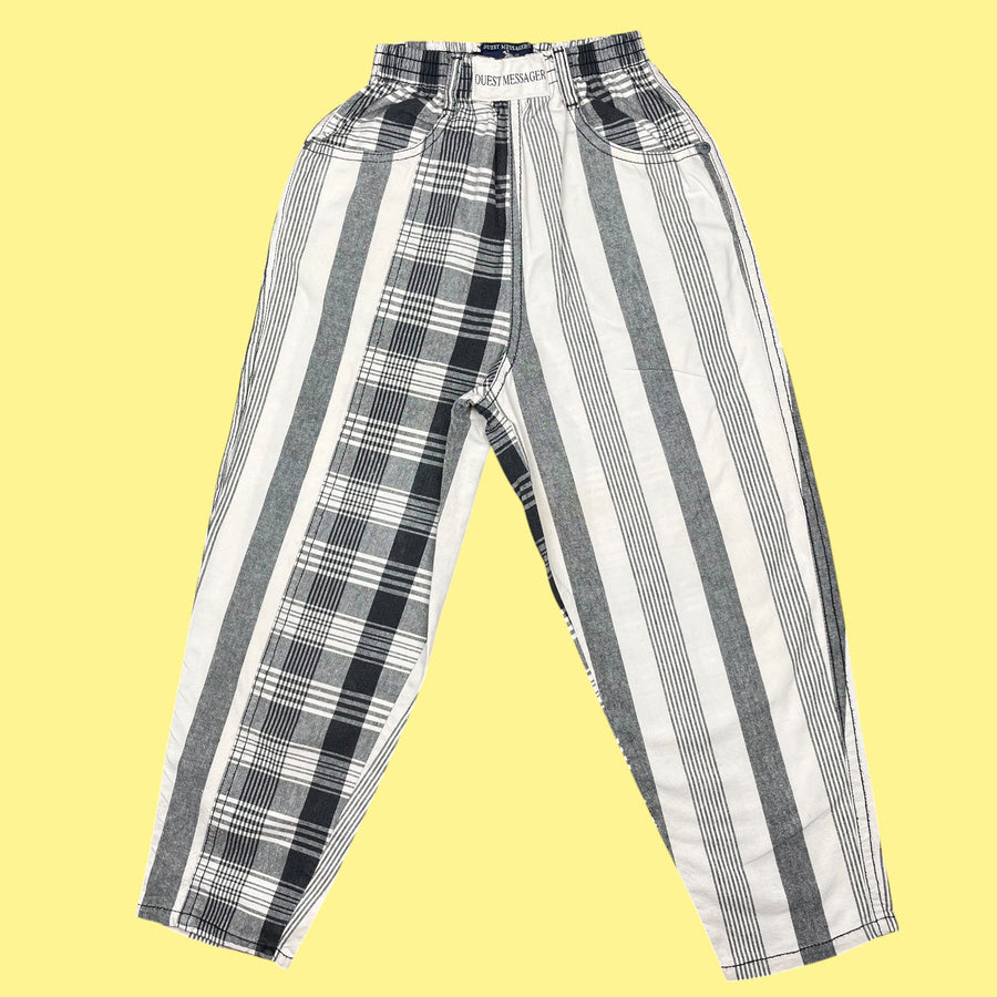 Pantalon rayures 6-7 ans
