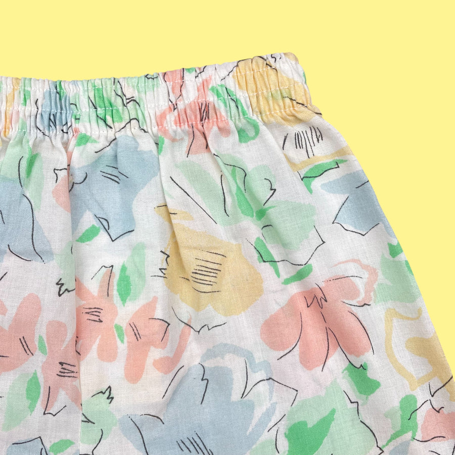 Short fleuri 18 mois