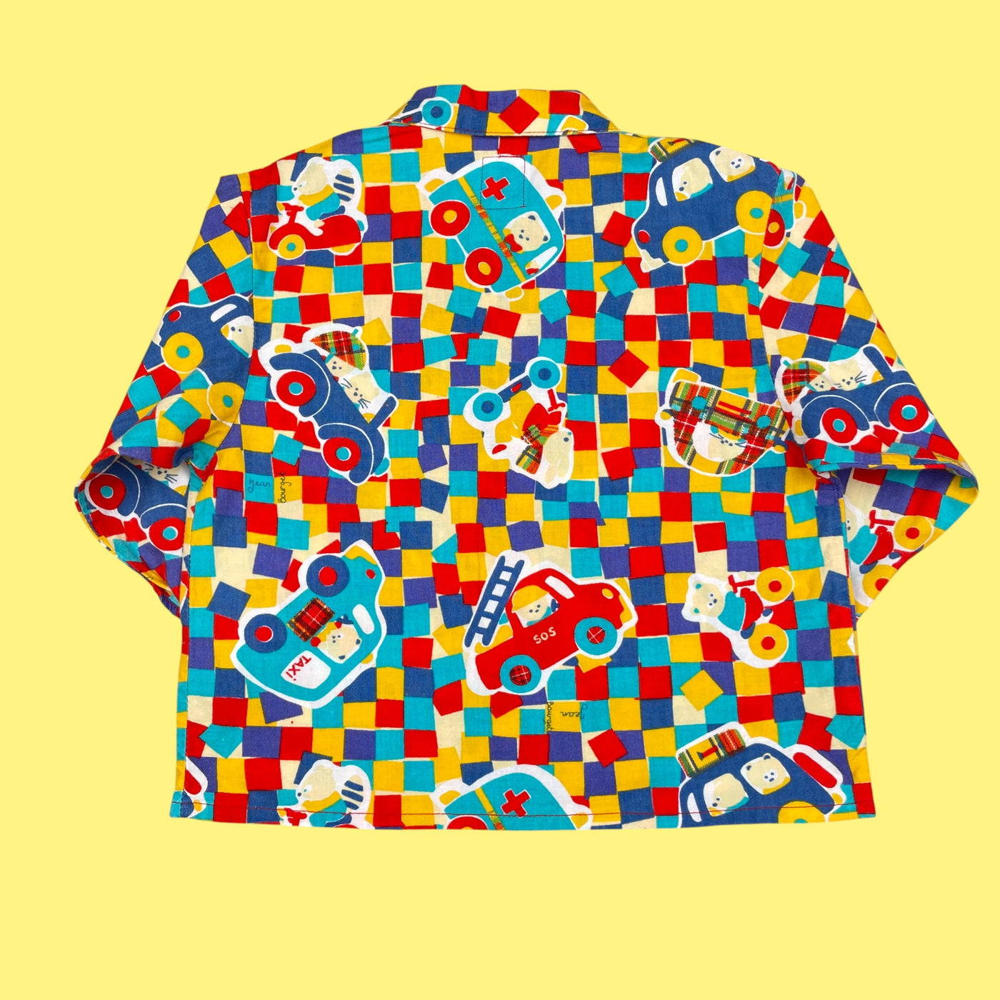 Chemise vintage damier 12 mois