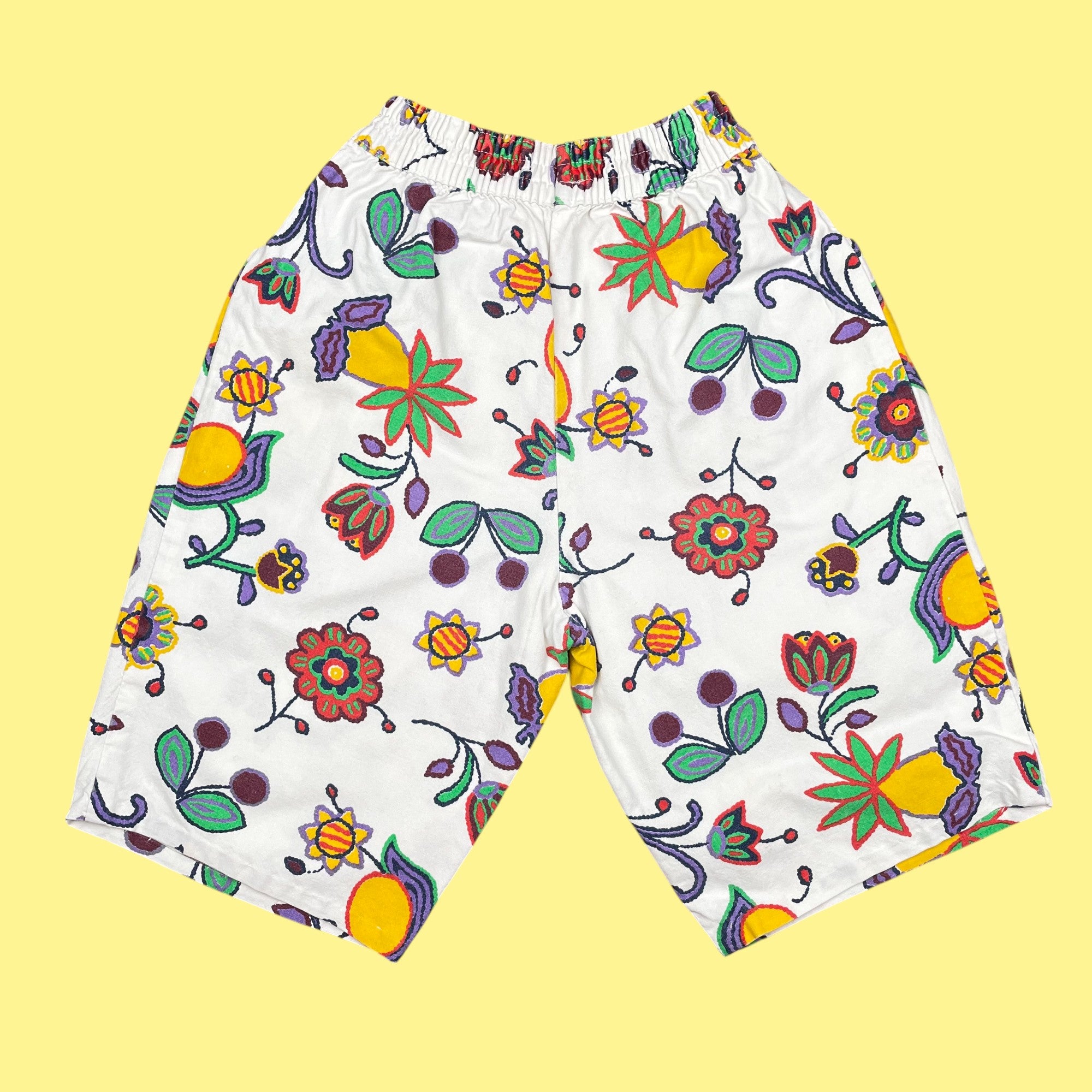 Short fleurs 4 ans