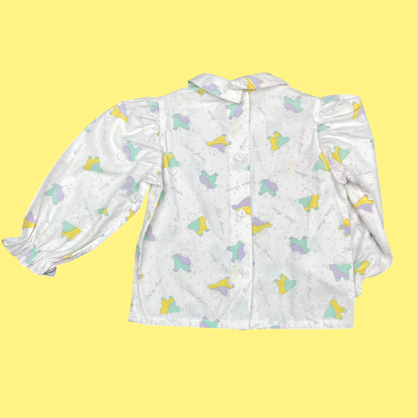 Chemisier pastel vintage 12-18 mois