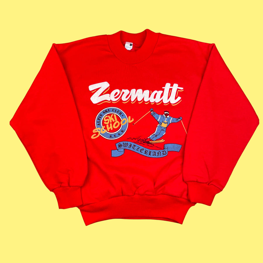 Sweat vintage deadstock 8-10 ans