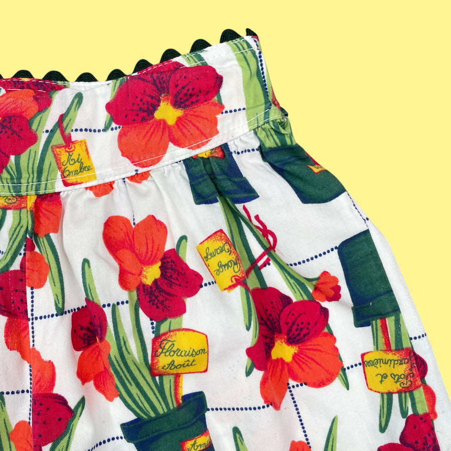 Short pots de fleurs 2 et 4 ans