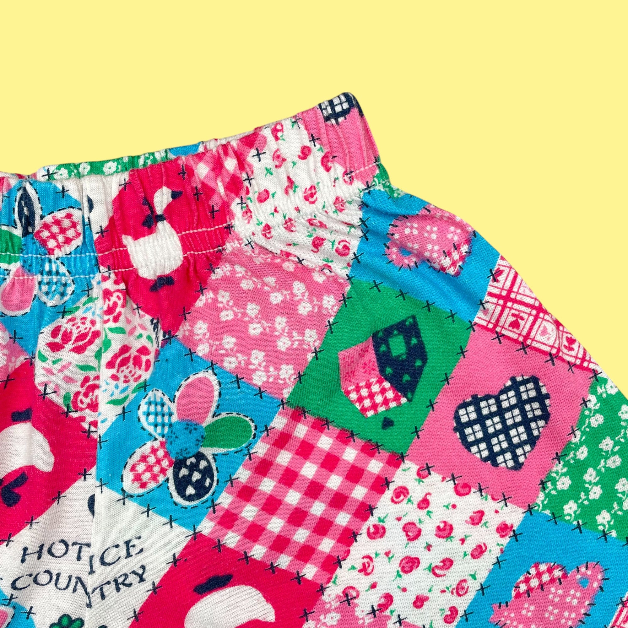 Short patchwork 18 mois