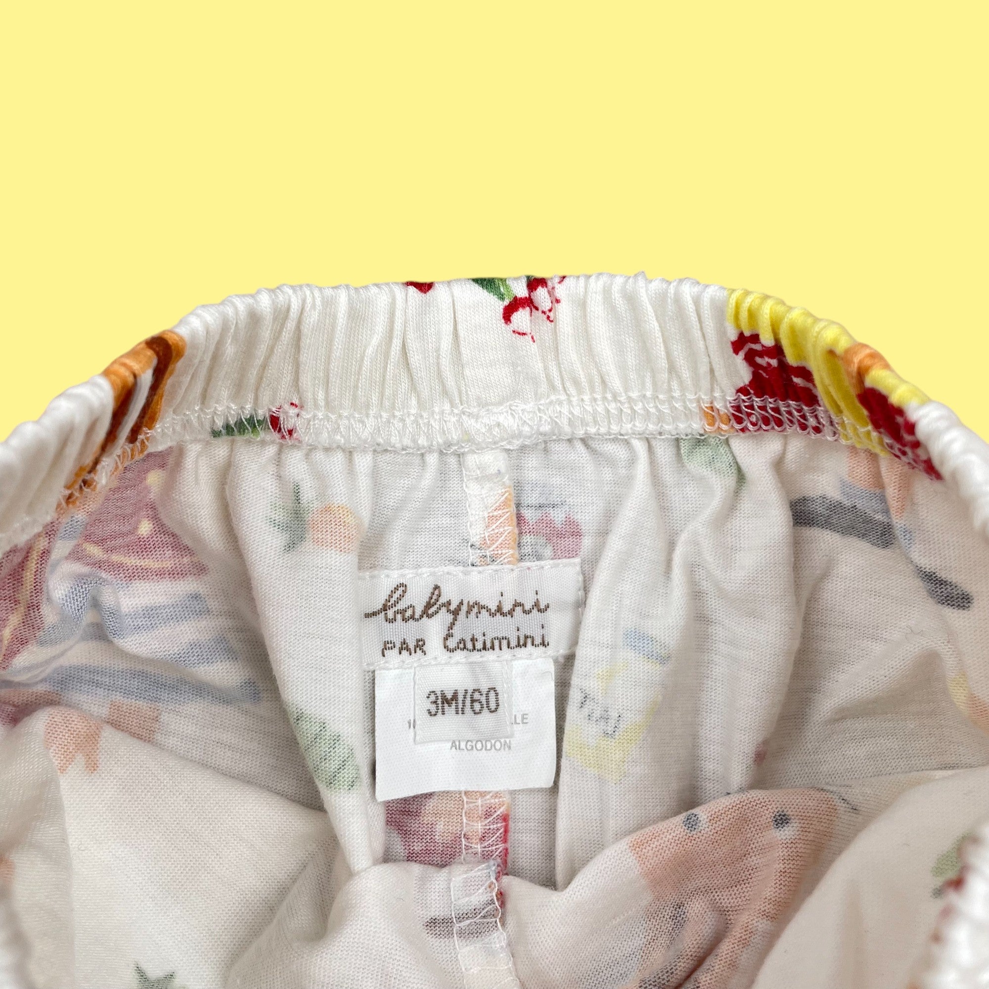 Short Catimini vintage 3 mois