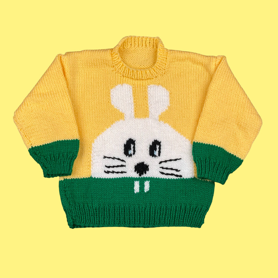 Pull fait main 🐰 12 mois à 4-5 ans