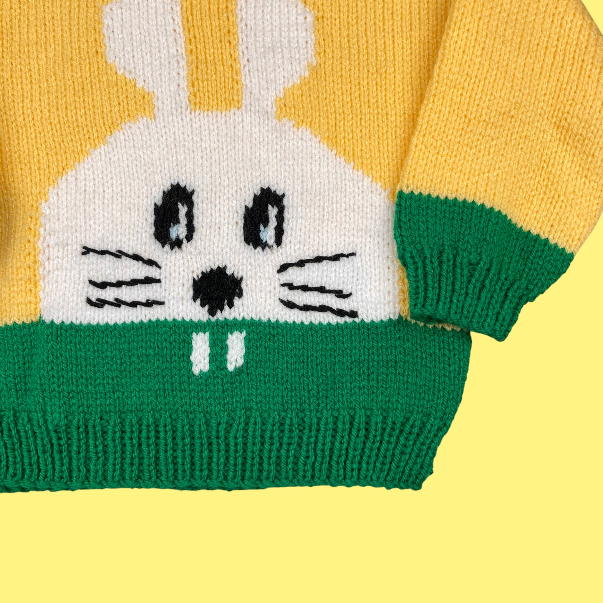 Pull fait main 🐰 12 mois à 4-5 ans