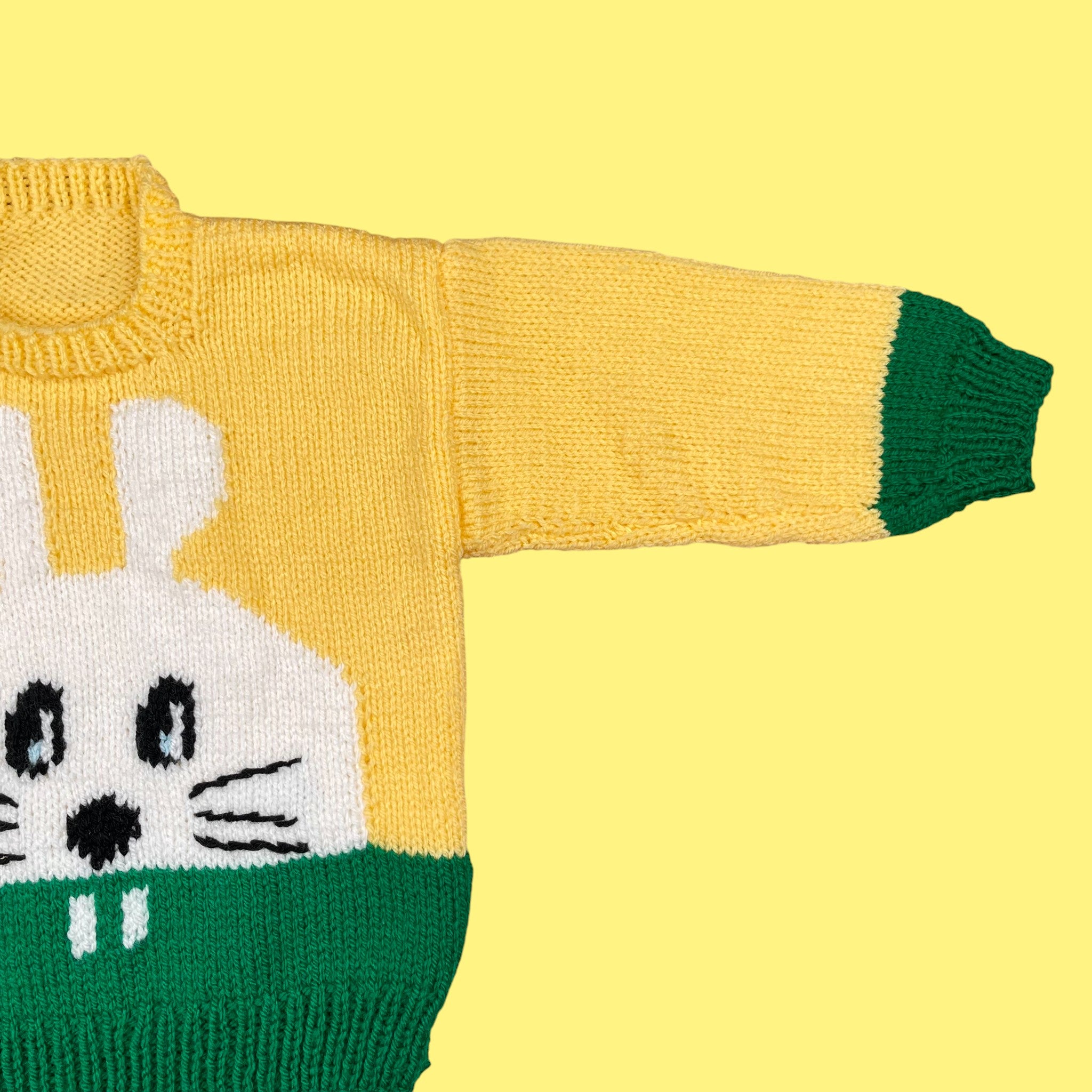 Pull fait main 🐰 12 mois à 4-5 ans