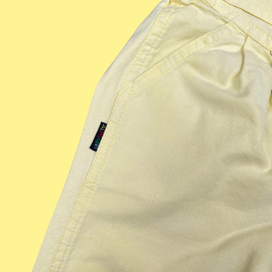 Short jaune 4 ans