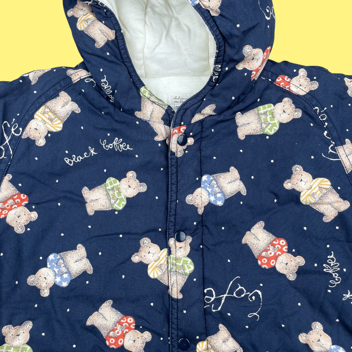 Manteau vintage nounours Catimini 3-4 ans