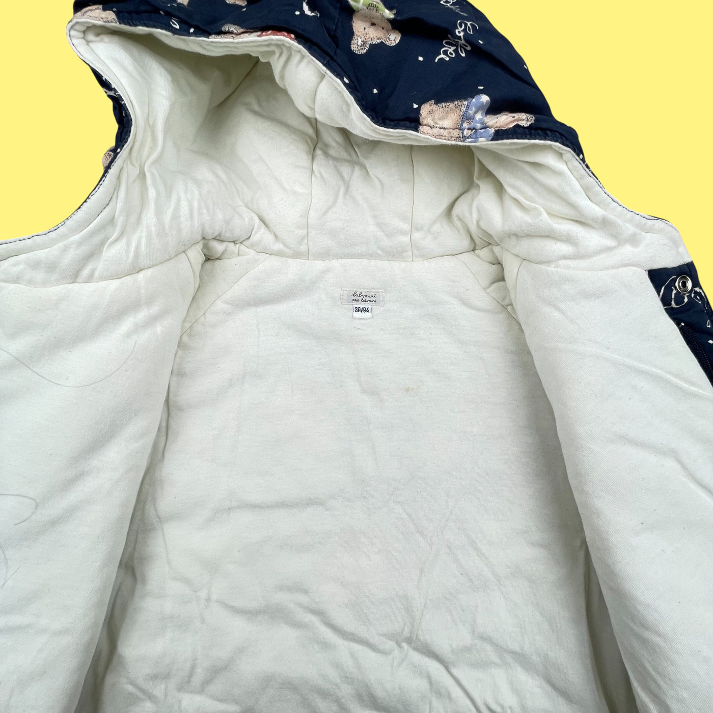 Manteau vintage nounours Catimini 3-4 ans