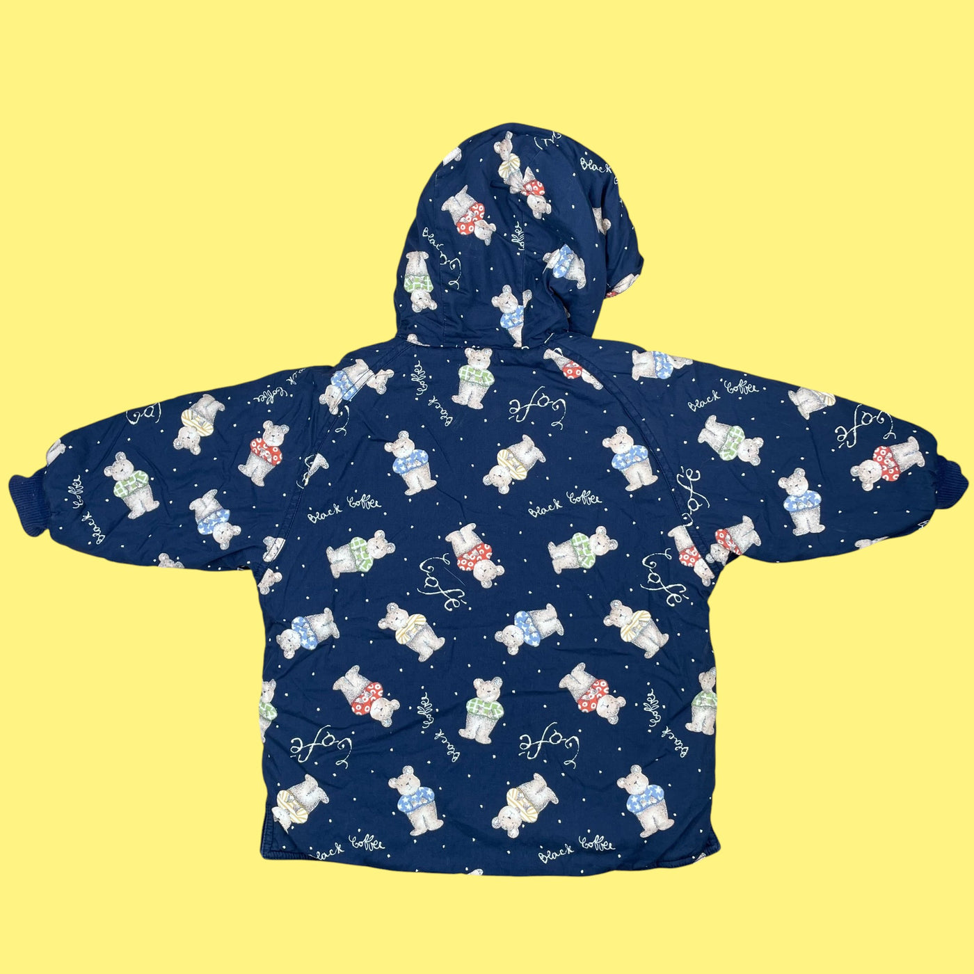 Manteau vintage nounours Catimini 3-4 ans