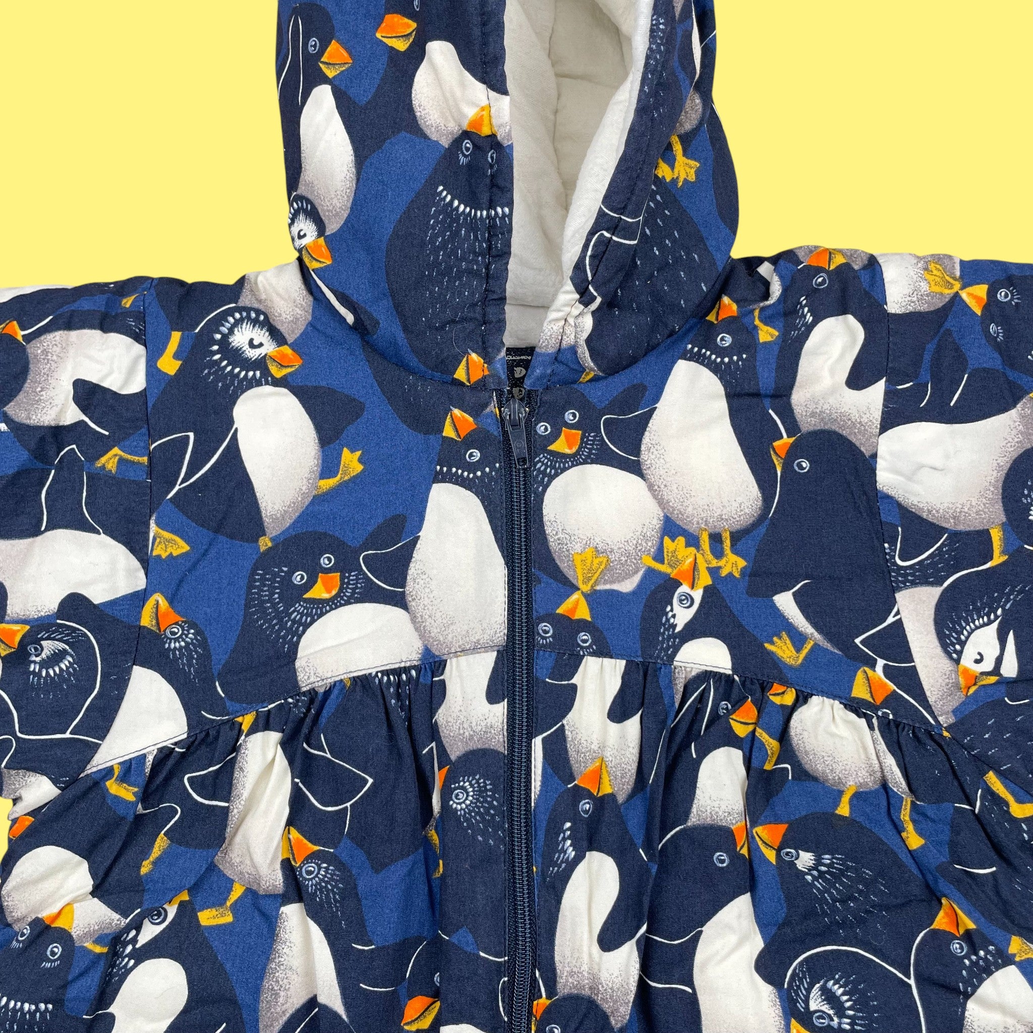 Combi-pilote vintage pingouins 6 mois