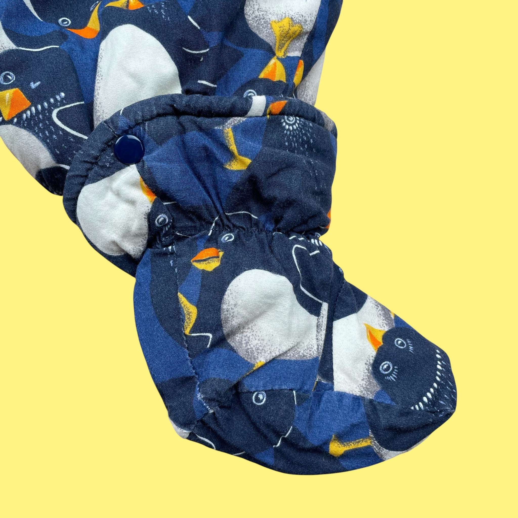 Combi-pilote vintage pingouins 6 mois