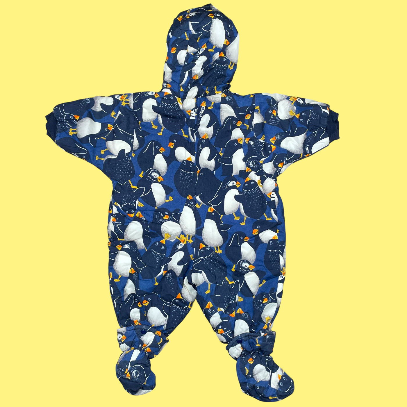 Combi-pilote vintage pingouins 6 mois