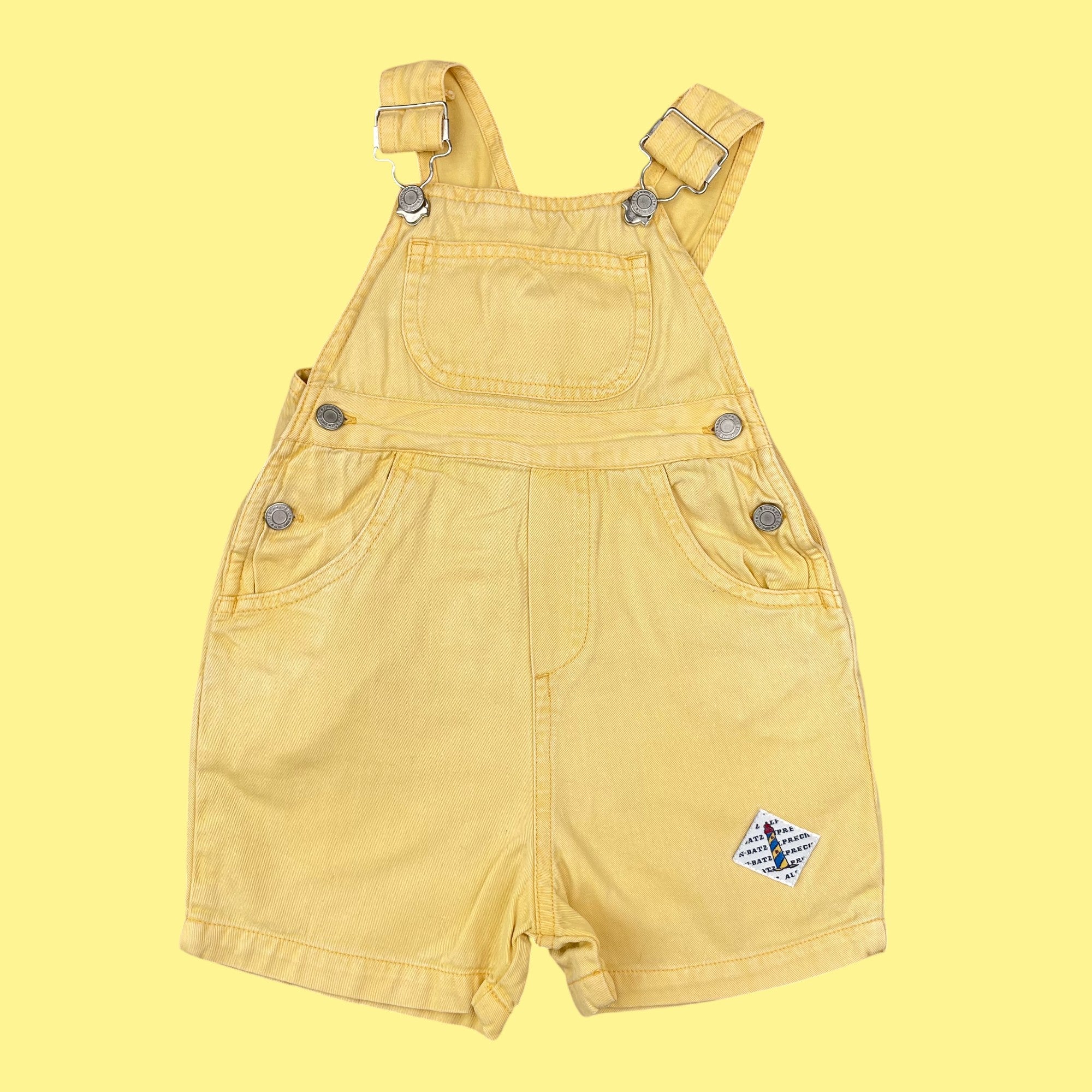 Salopette jaune 12 mois