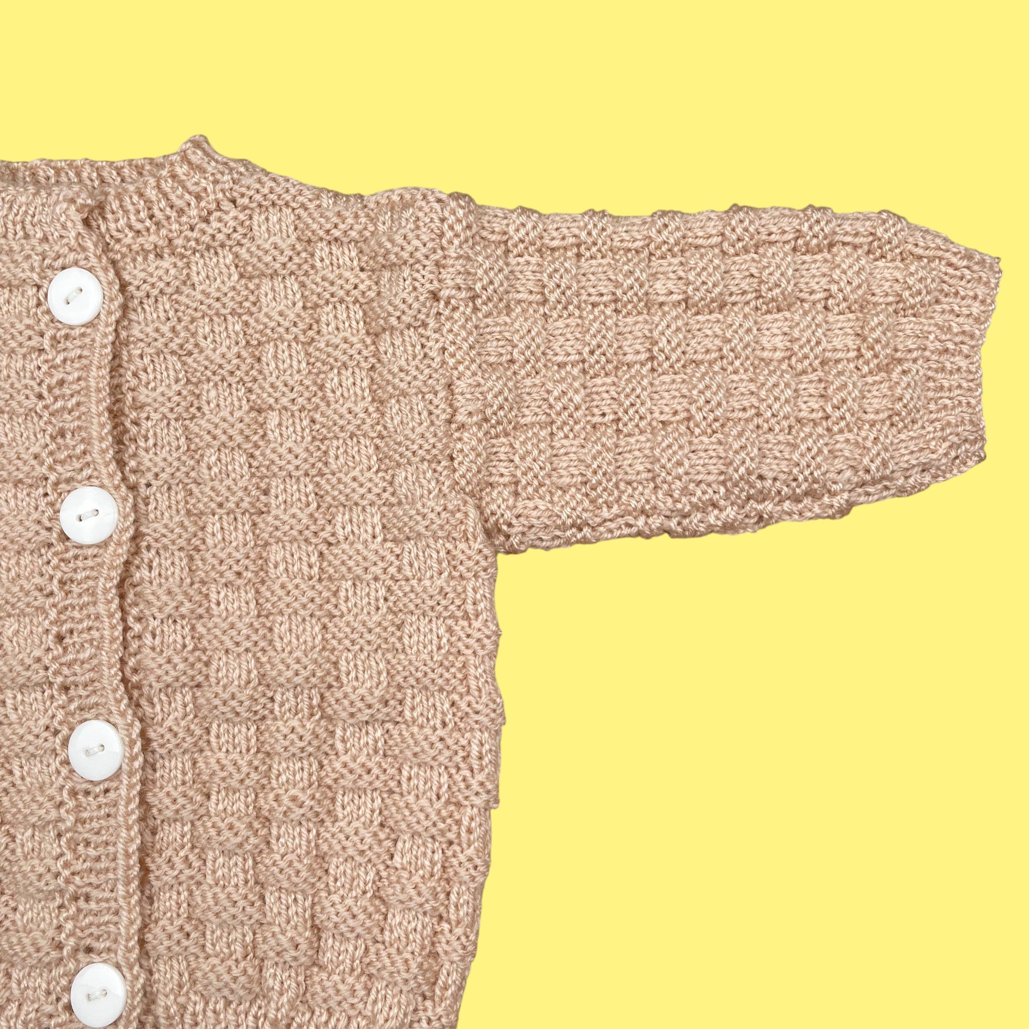 Gilet fait main vintage 6 mois