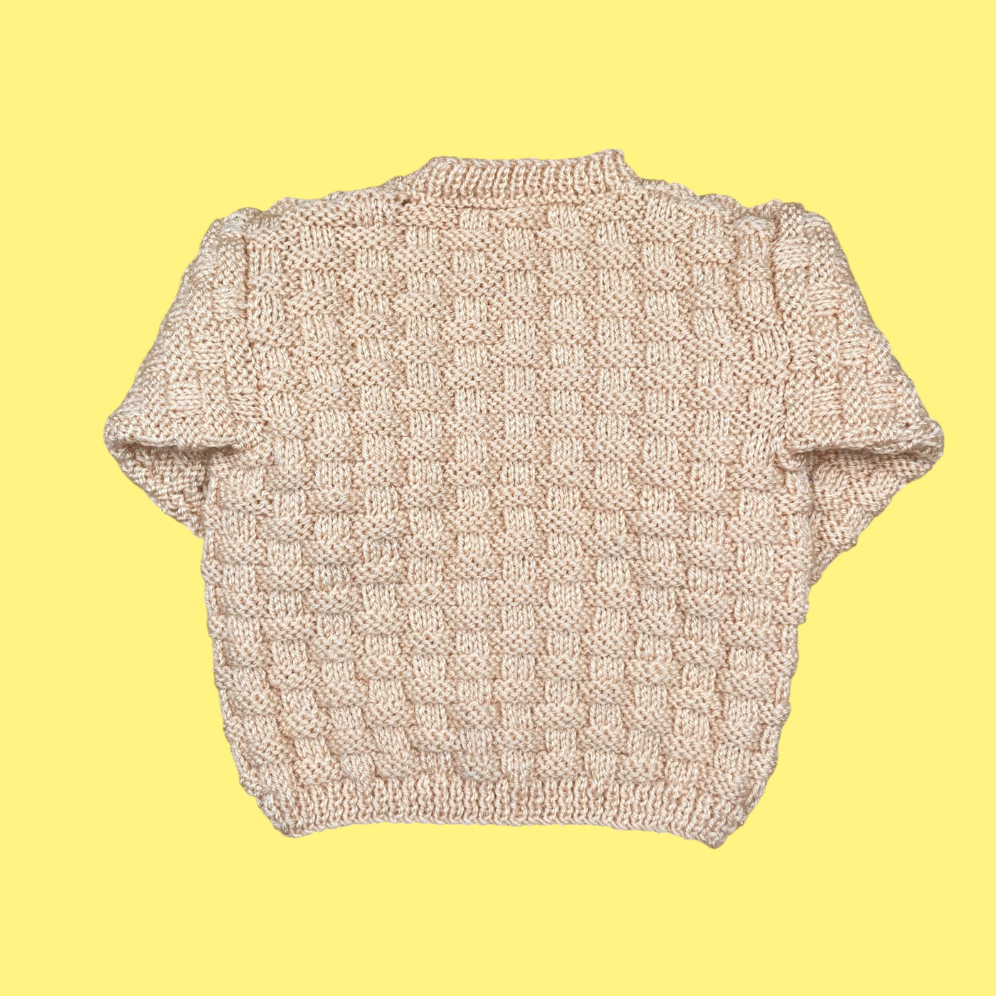 Gilet fait main vintage 6 mois