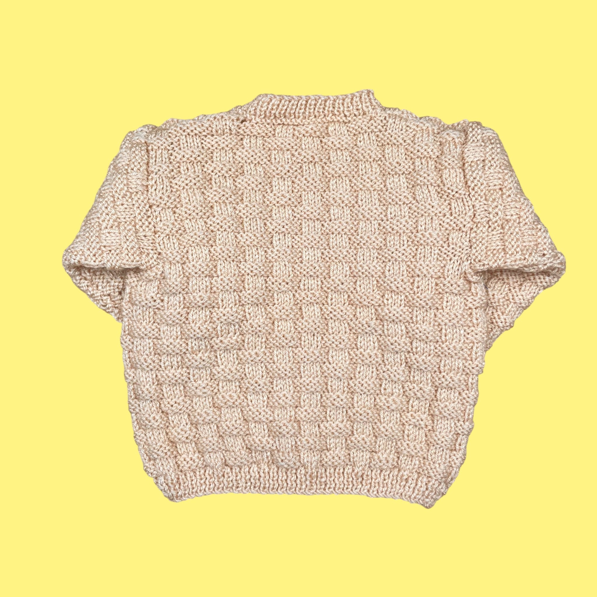 Gilet fait main vintage 6 mois