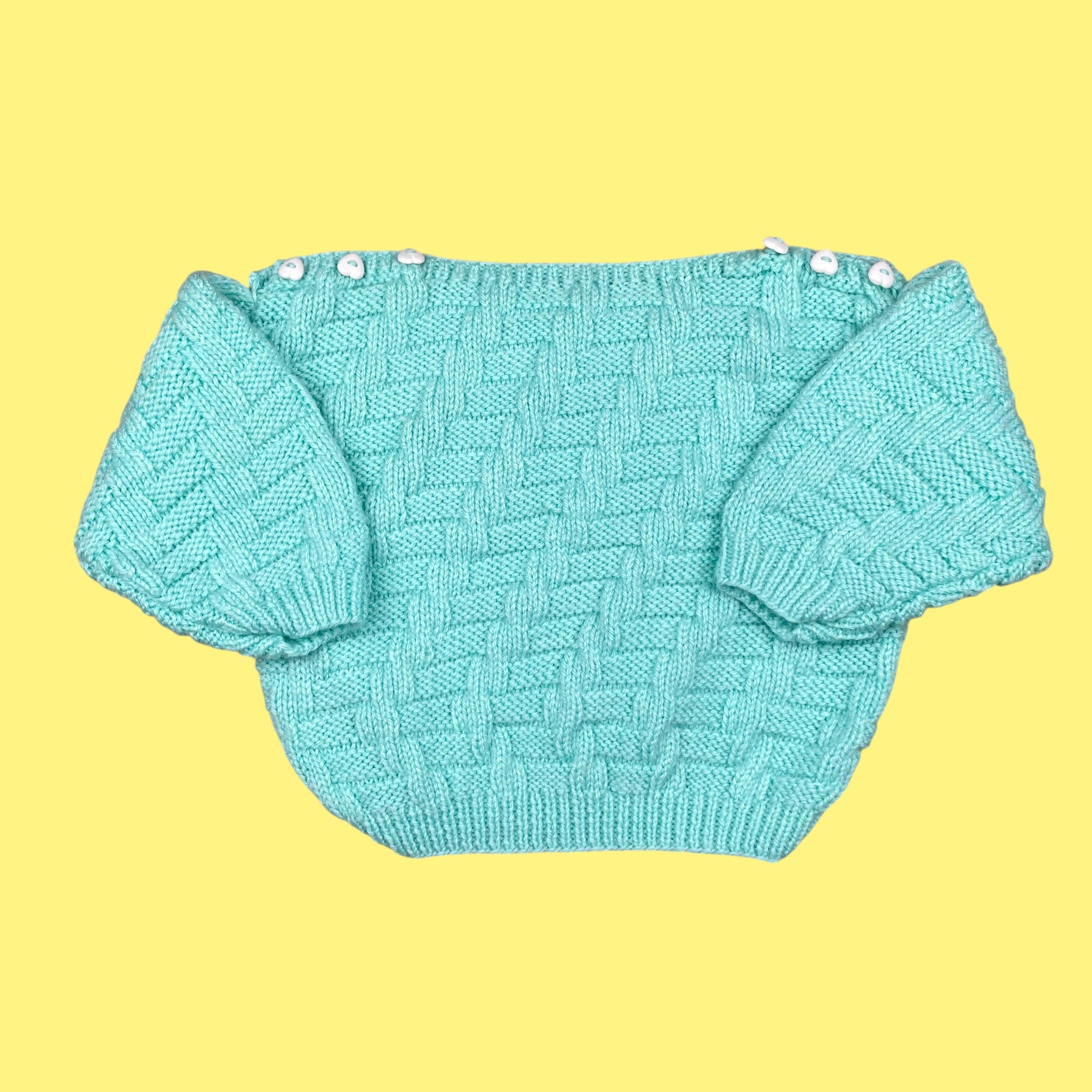 Ensemble maille vintage 12 mois