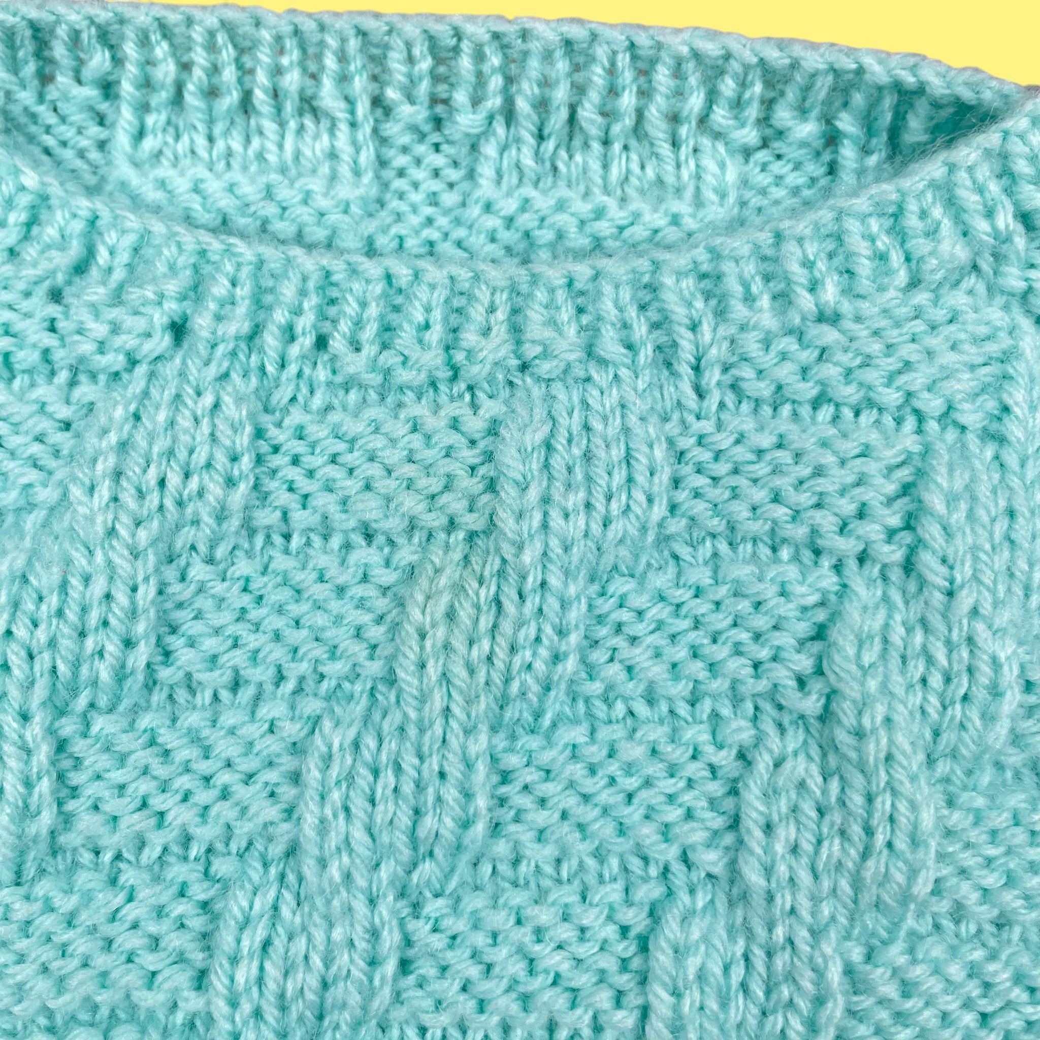 Ensemble maille vintage 12 mois