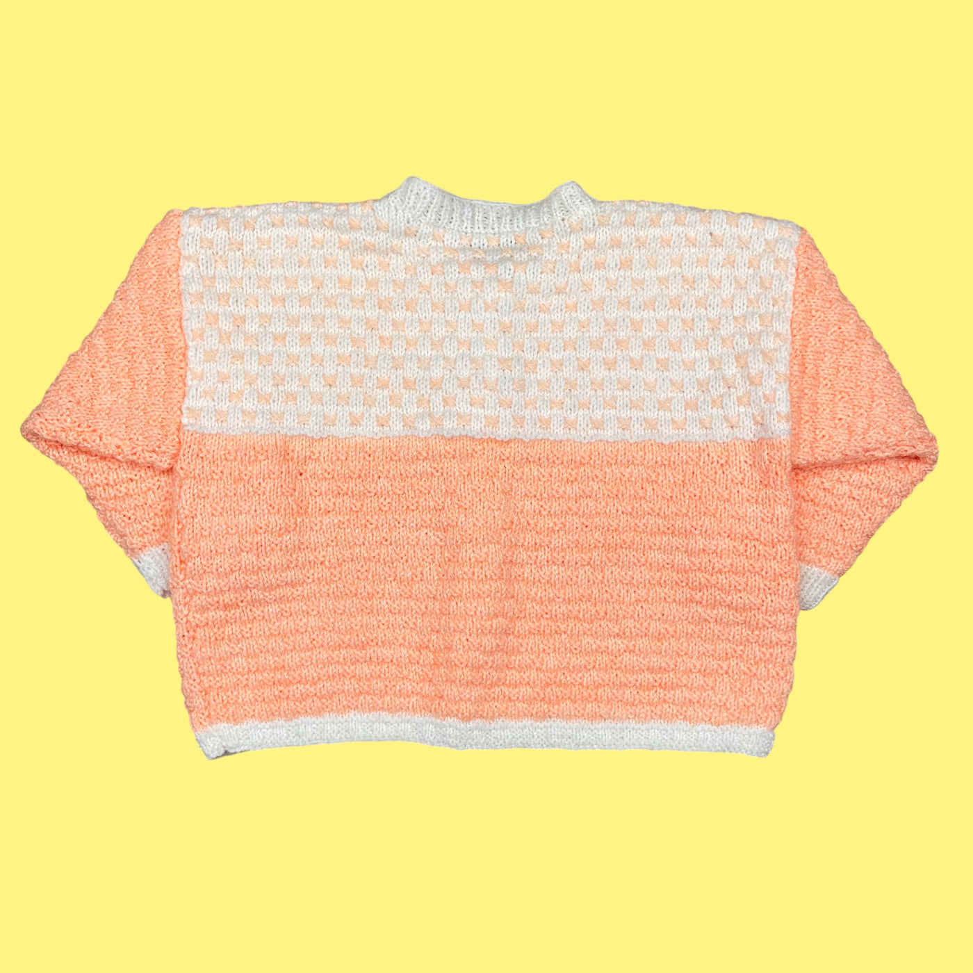 Gilet fait main 🍊 3 ans