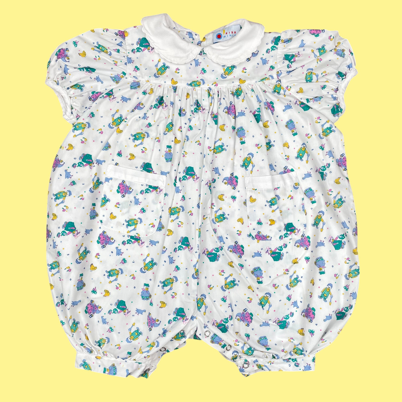 Barboteuse ours pastel 18 mois