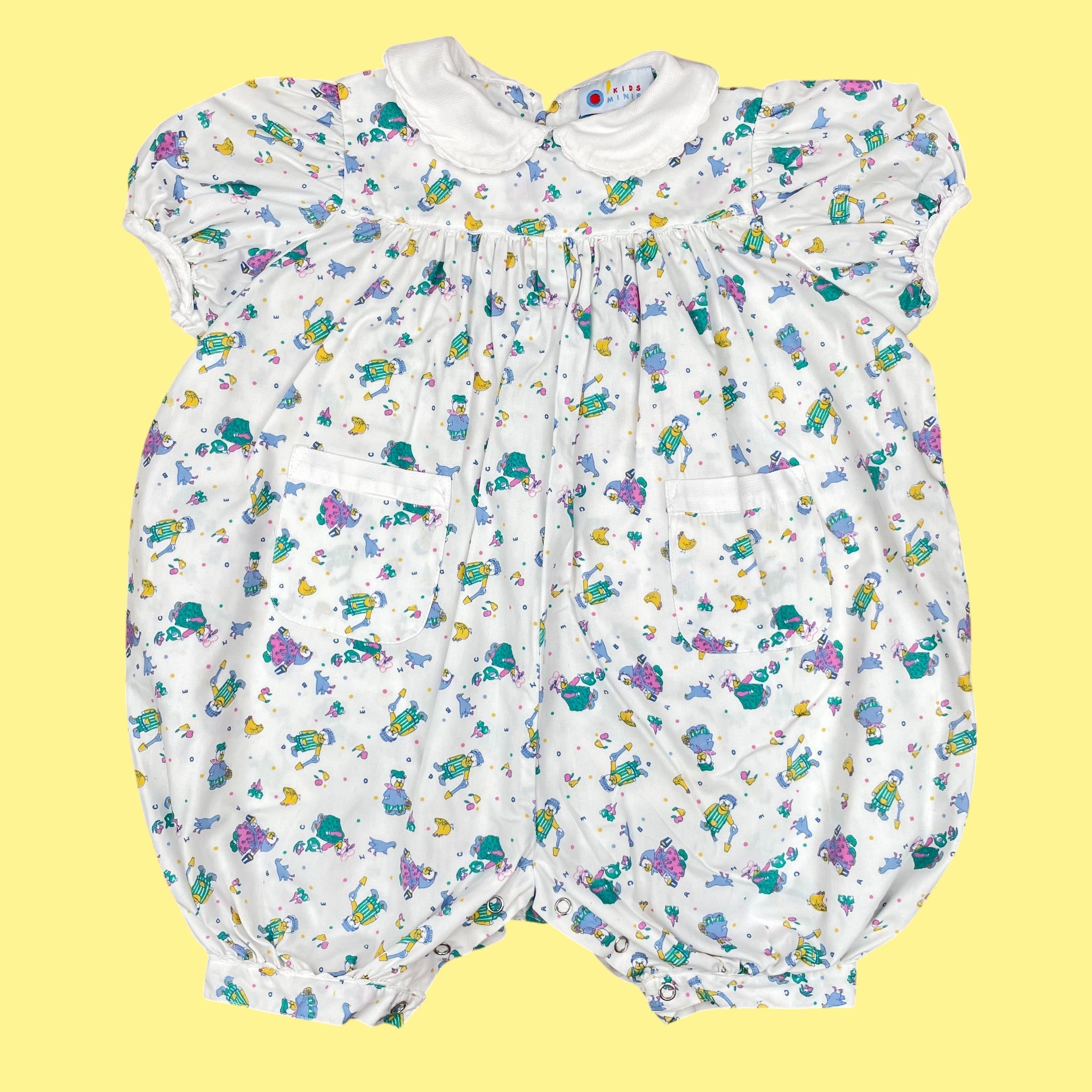 Barboteuse ours pastel 18 mois