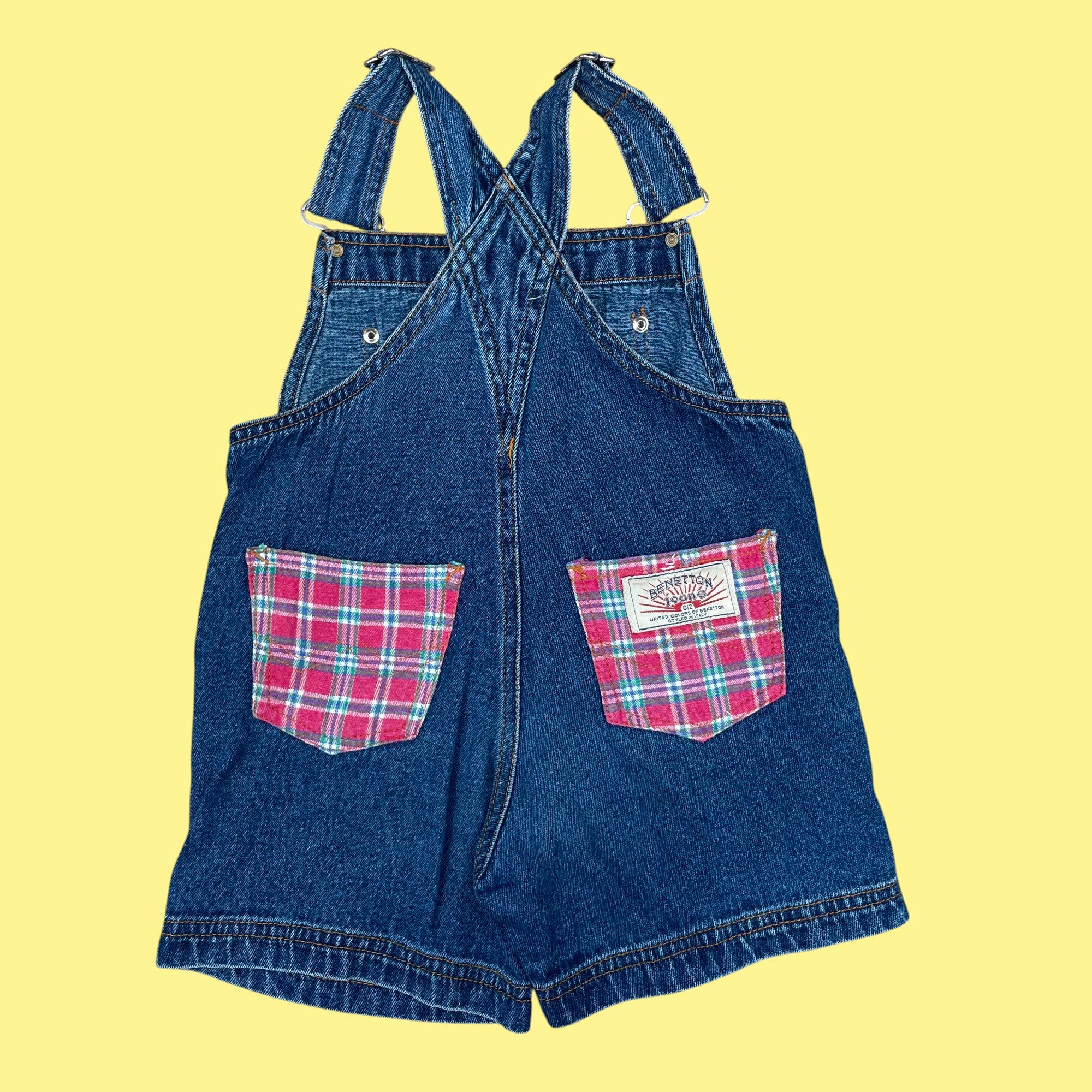 Salopette jean Benetton 2 ans