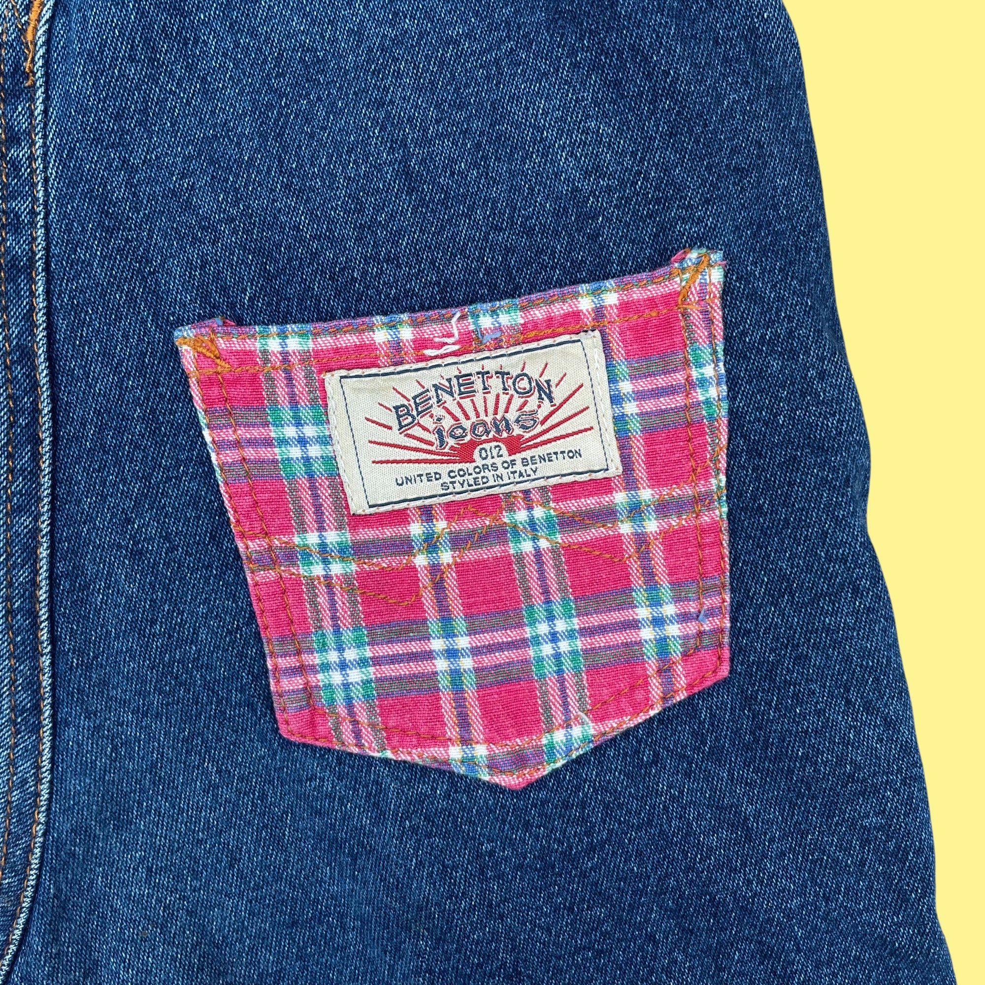 Salopette jean Benetton 2 ans